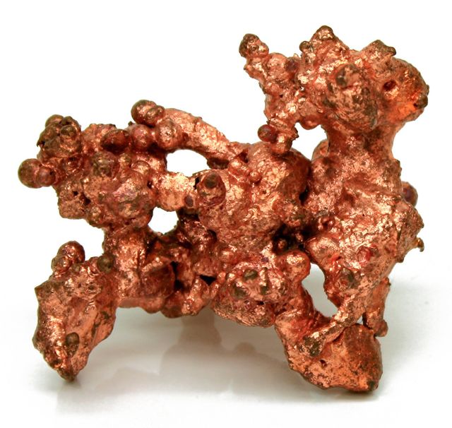 Native copper specimen